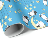 Peilpapier für Schafe 8 Geschenkpapier (Rolleneckpunkt)