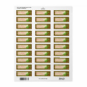 Pein a Pod Girl Return Address Label (Vorne)