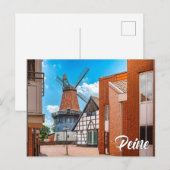 Peine, Deutschland Postkarte (Vorne/Hinten)