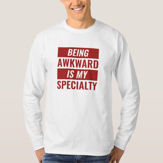 Peinlich sein T-Shirt (Vorderseite)