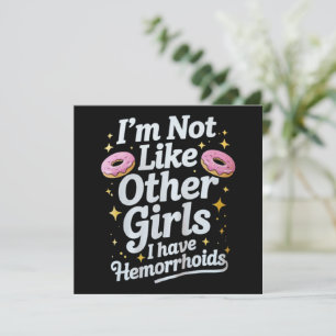 Peinliche Hämorrhoiden Unangemessener Erwachsenen  Einladung