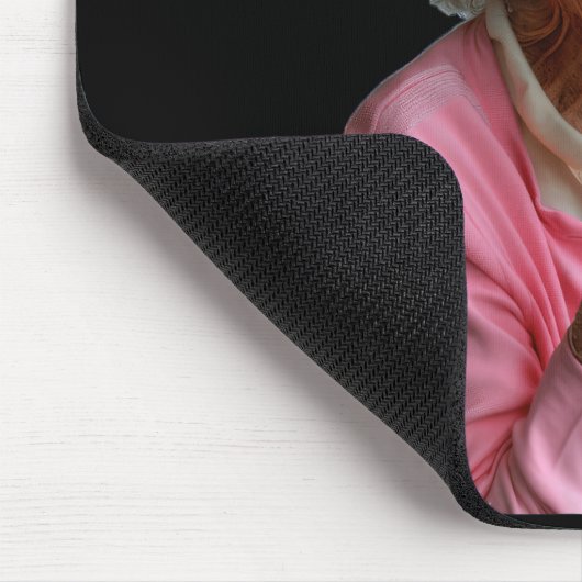Peinliche Oma-Meme Großmutter Oma Mousepad (Ecke)