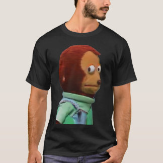 Peinliches Affenpuppet-Meme T-Shirt