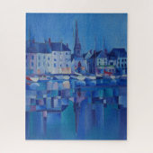 Peinture de Honfleur, Frankreich - Puzzle (Vertikal)