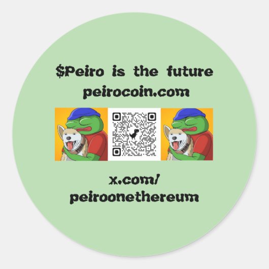 Peiro Sticker (Vorderseite)