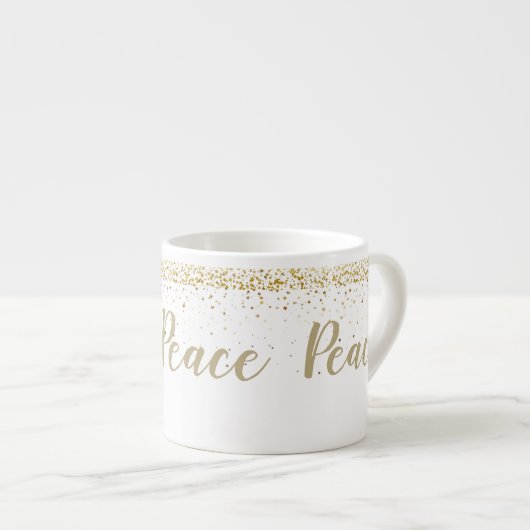 Peitite Stars Peace Espresso Tasse (Vorderseite Rechts)