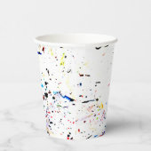 Peitsche der Abstrakten Malerei Pappbecher (Rechts)