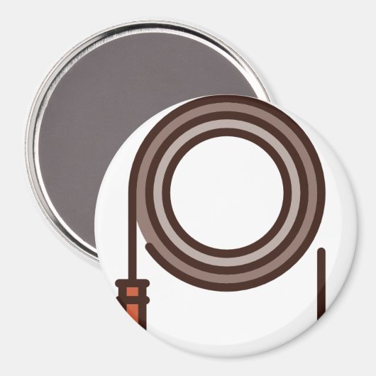 Peitsche Magnet (Vorderseite/Rückseite)