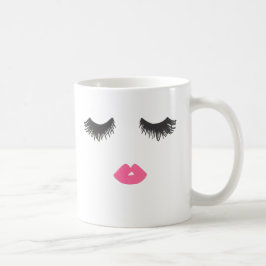 PEITSCHE u. LIPPELiebe-pfirsichfarbene rosa Tasse