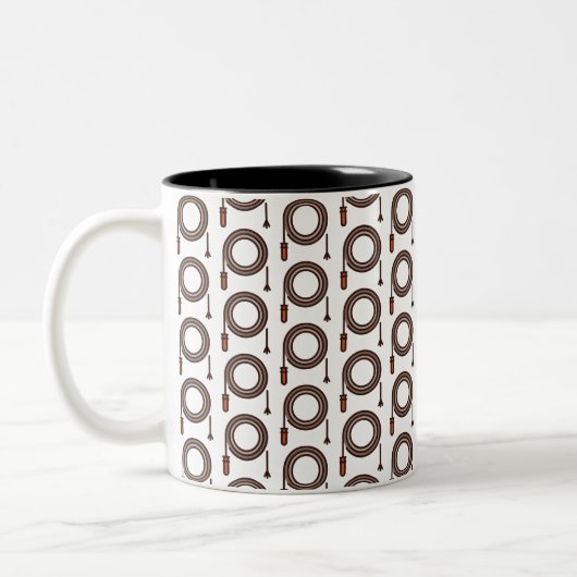 Peitsche Zweifarbige Tasse (Links)