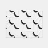 Peitschen-Decke Fleecedecke (Vorderseite (Horizontal))