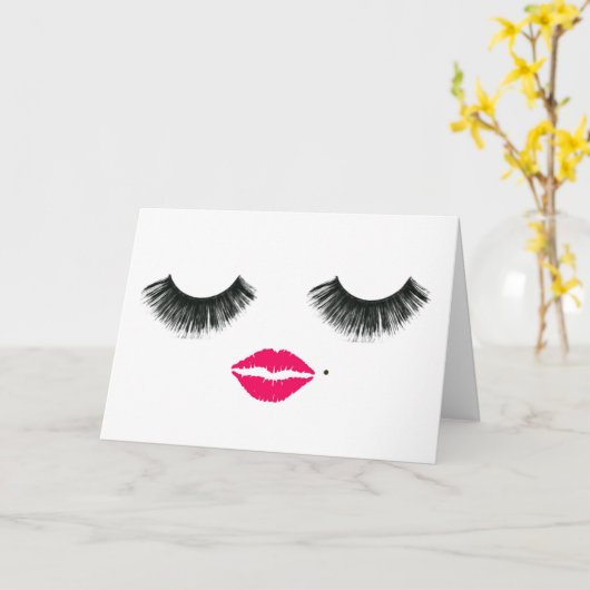 Peitschen Karte (Gelbe Blume)