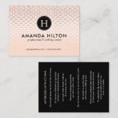 Peitschen-Künstler-Fürsorge-Anweisungskartenn Visitenkarte (Vorne/Hinten)