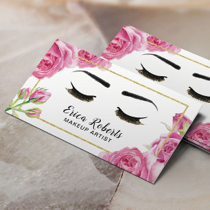 Peitschen-Maskenbildner-eleganter Visitenkarte