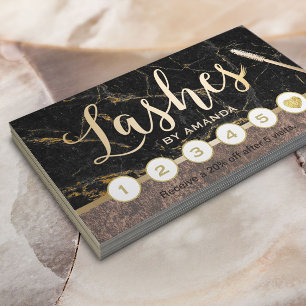 Peitschen-Maskenbildner-moderne kupferne Treuekarte