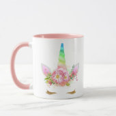 Peitschen-Nickerchenunicorn-Kaffee-Tasse Tasse (Links)