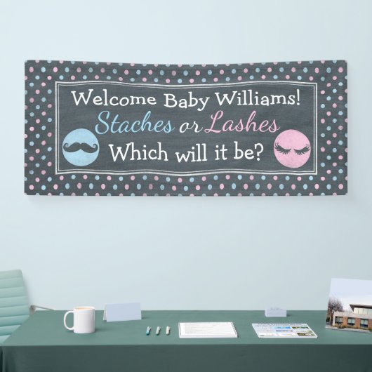 Peitschen- oder Stachesgeschlecht decken Fahne auf Banner (Messe)