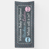 Peitschen- oder Stachesgeschlecht decken Fahne auf Banner (Vertikal)