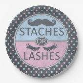 Peitschen- oder StachespapierPartyplatten Pappteller (Vorderseite)