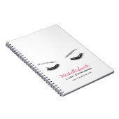 Peitschen-Peitschenerweiterung der geschlossenen Notizblock (Rechte Seite)