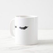 Peitschen Tasse, Eyelashes-Tasse, Kaffeetasse (Vorderseite Links)