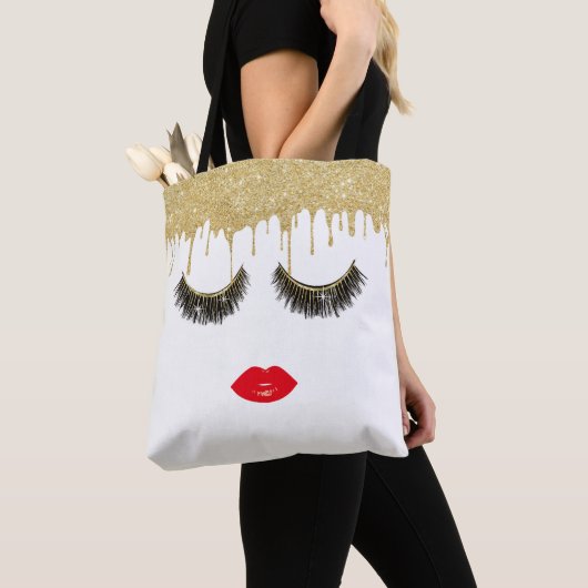 Peitschen u. Lippenschönheits-Mädchen-modernes Tasche (Von Nahem)