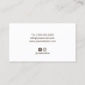 Peitschen u. visitenkarte (Rückseite)