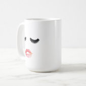 Peitschen und Lippen Kaffeetasse (Vorderseite Links)
