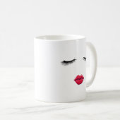Peitschen und Lippenkaffee-Tasse Kaffeetasse (VorderseiteRechts)