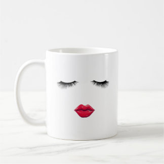 Peitschen und Lippenkaffee-Tasse Kaffeetasse
