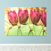 Peitschenbirnen Leinwanddruck (Insitu (Holzboden))