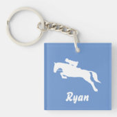 Peitschenpferde Schlüsselanhänger (Vorderseite)