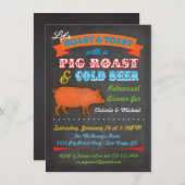 Peitschenrost-Party Einladung (Vorne/Hinten)