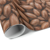 Pekannüsse Geschenkpapier (Rolleneckpunkt)