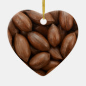 Pekannüsse Keramik Ornament (Vorne)