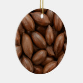 Pekannüsse Keramikornament (Rechts)