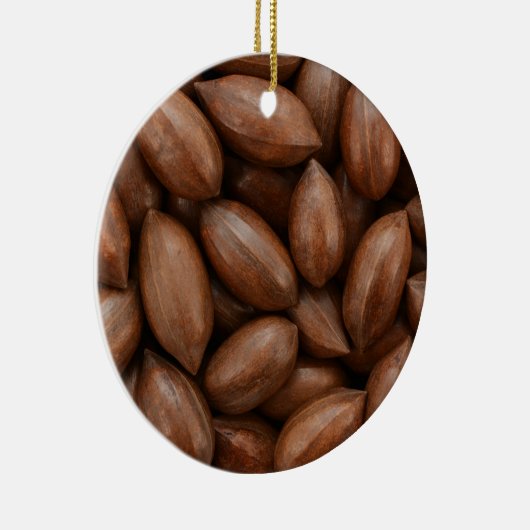 Pekannüsse Keramikornament (Rechts)