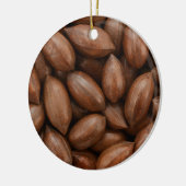 Pekannüsse Keramikornament (Links)