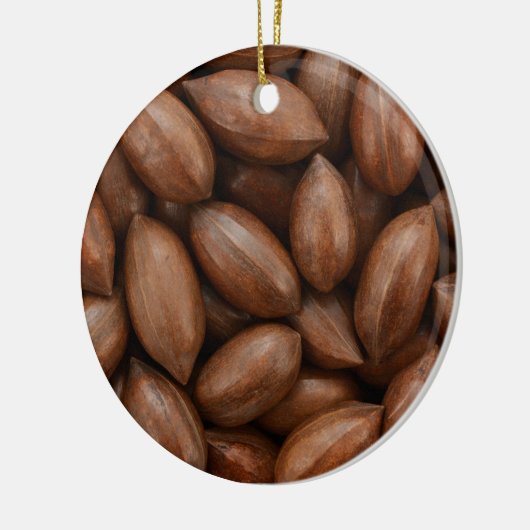 Pekannüsse Keramikornament (Links)