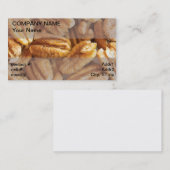 Pekannüsse Visitenkarte (Vorne/Hinten)