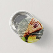 Pekannusstorte Button (Vorne & Hinten)