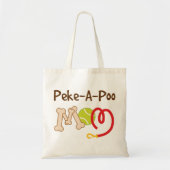 Peke ein Poo Hundezucht-Mama-Geschenk Tragetasche (Vorne)