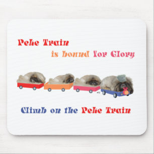 Peke-Zug - Auf dem Weg zum Ruhm Mousepad