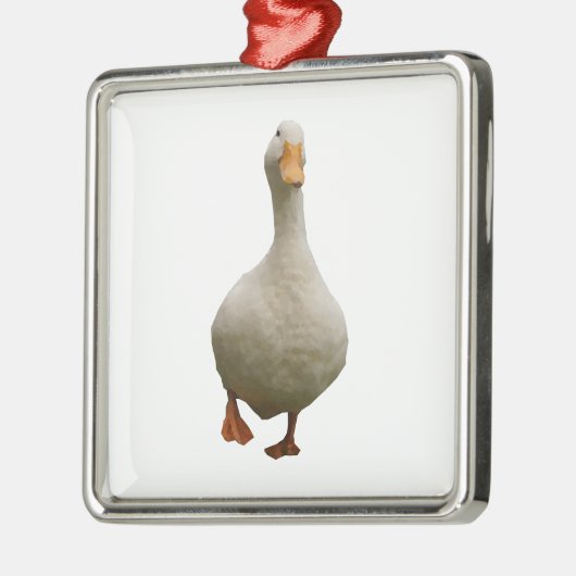Pekin Duck Ornament Aus Metall (Links)