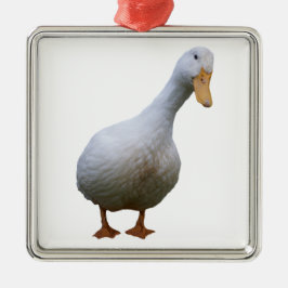 Pekin Duck Ornament Aus Metall