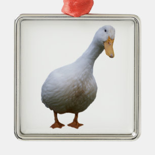 Pekin Duck Ornament Aus Metall