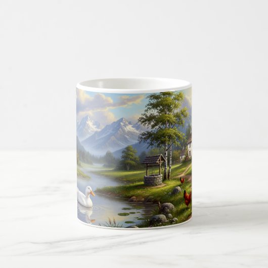 Pekin Ducks Design für digitale Tasse (Mittel)