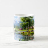 Pekin Ducks Design für digitale Tasse (Mittel)