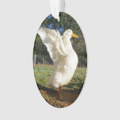 Pekin Enten-Verzierung Ornament (Vorderseite)