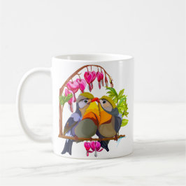 Pekin Robin Bird Pair Kaffeetasse
